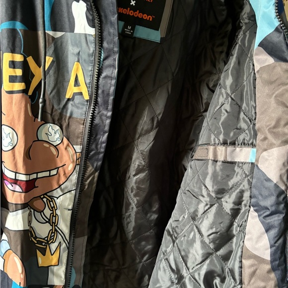 Members Only x Nickelodeon - windbreaker hoodies - streetwear size Medium - Picture 6 of 6